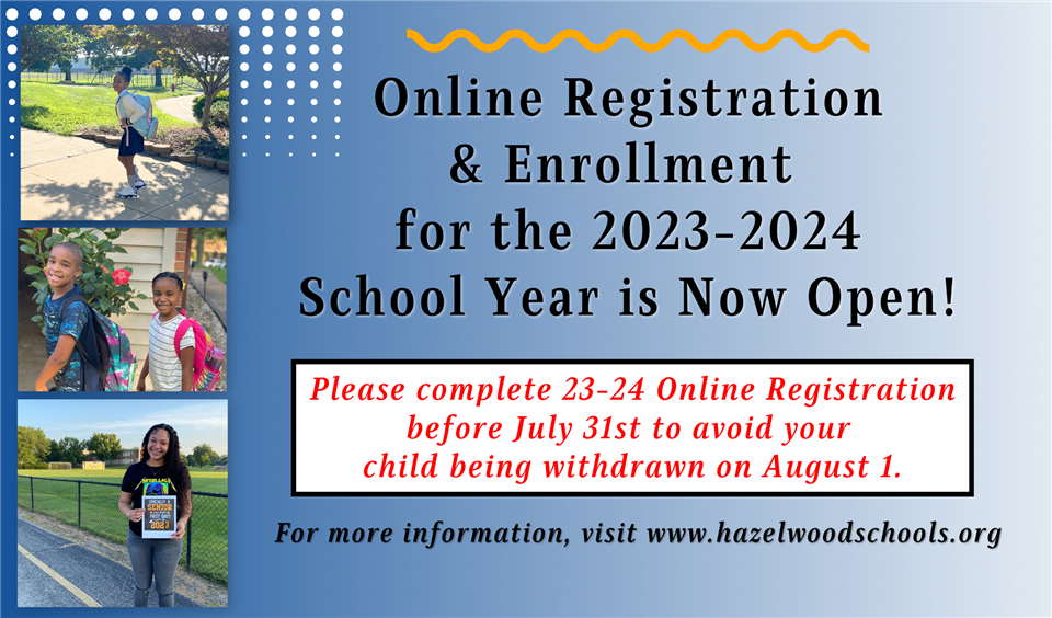 Register now before the withdraw date.